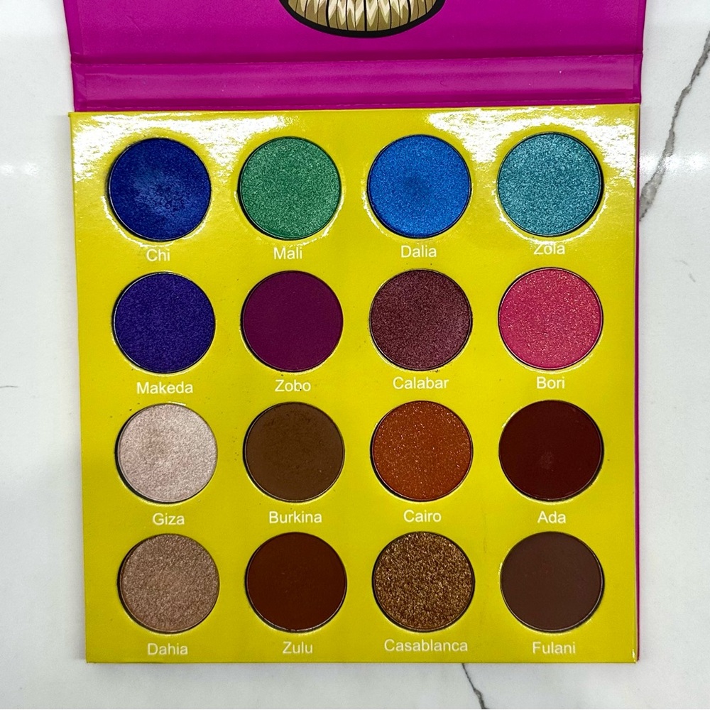 Juvia's Place Mini Masquerade Bold Sparkly Matte Colourful Eyeshadow Palette - Picture 9 of 13